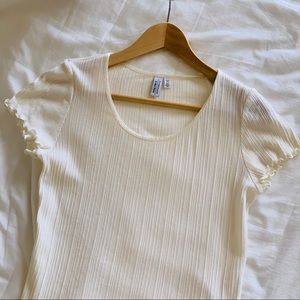 & Other Stories Ribbed Top